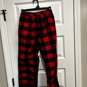 Magellan Outdoors Red and Black Plaid Pants